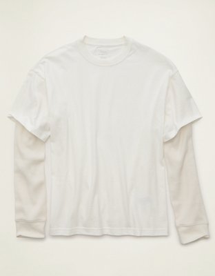 AE Boxy Fit Layered T-Shirt