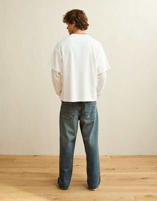 AE Boxy Fit Layered T-Shirt