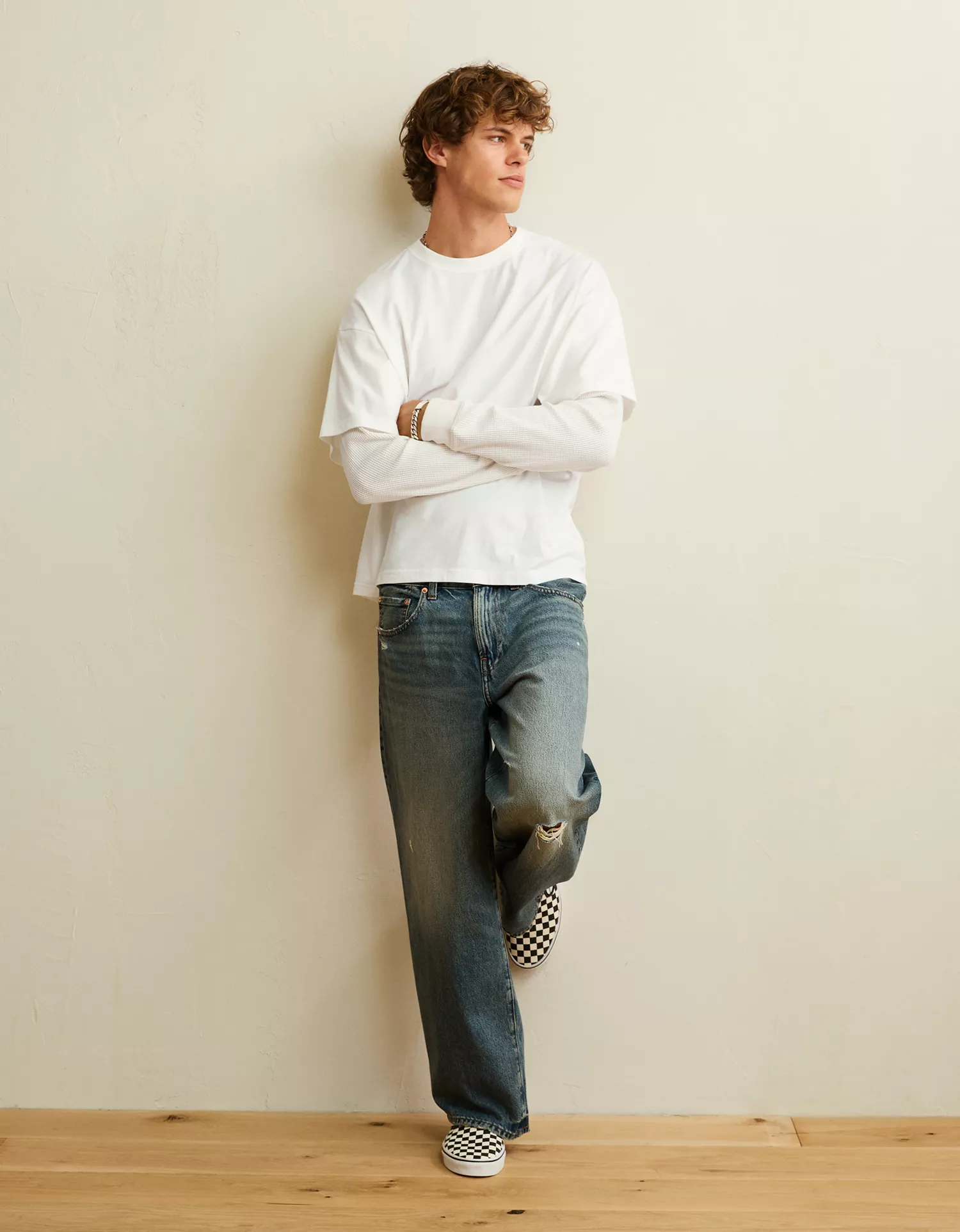 AE Boxy Fit Layered T-Shirt - thumbnail 5