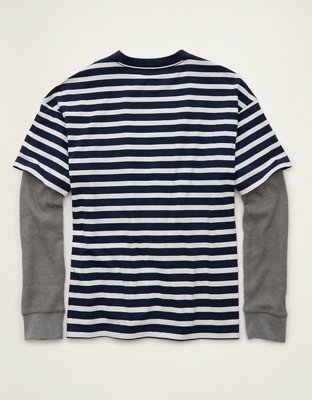 AE Boxy Fit Layered T-Shirt