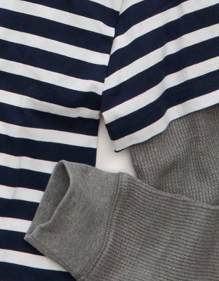 AE Boxy Fit Layered T-Shirt