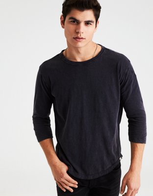 Мужские футболки American Eagle AE 3/4 Length Sleeve T-Shirt — фото 2