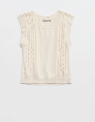 Pickletini Donna Sweater Crochet Top