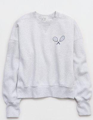OFFLINE By Aerie x USTA Foundation Cloud Fleece Crewneck Sweatshirt