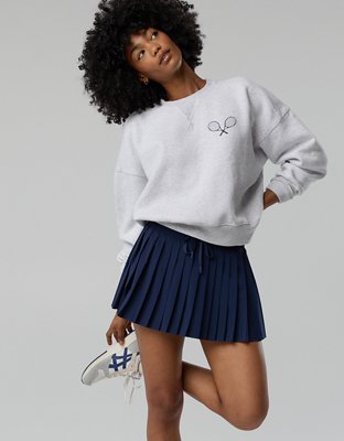 OFFLINE By Aerie x USTA Foundation Cloud Fleece Crewneck Sweatshirt
