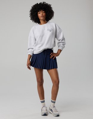 OFFLINE By Aerie x USTA Foundation Cloud Fleece Crewneck Sweatshirt