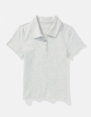 AE Cropped Polo Shirt