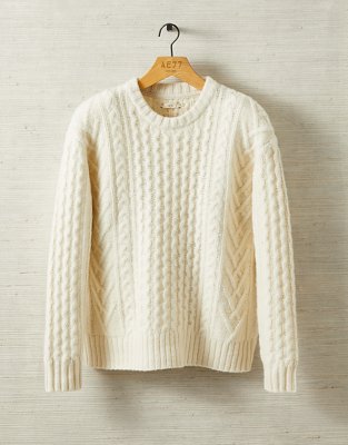AE77 Fisherman Crewneck Sweater