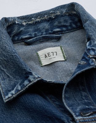 AE77 Premium Denim Trucker Jacket