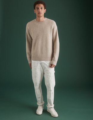 AE77 Premium Alpaca-Blend Sweater