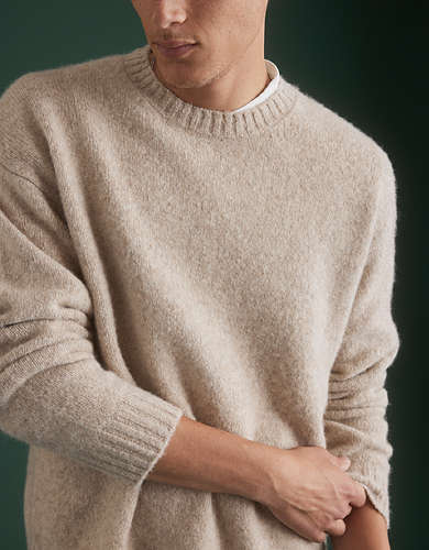 AE77 Premium Alpaca-Blend Sweater