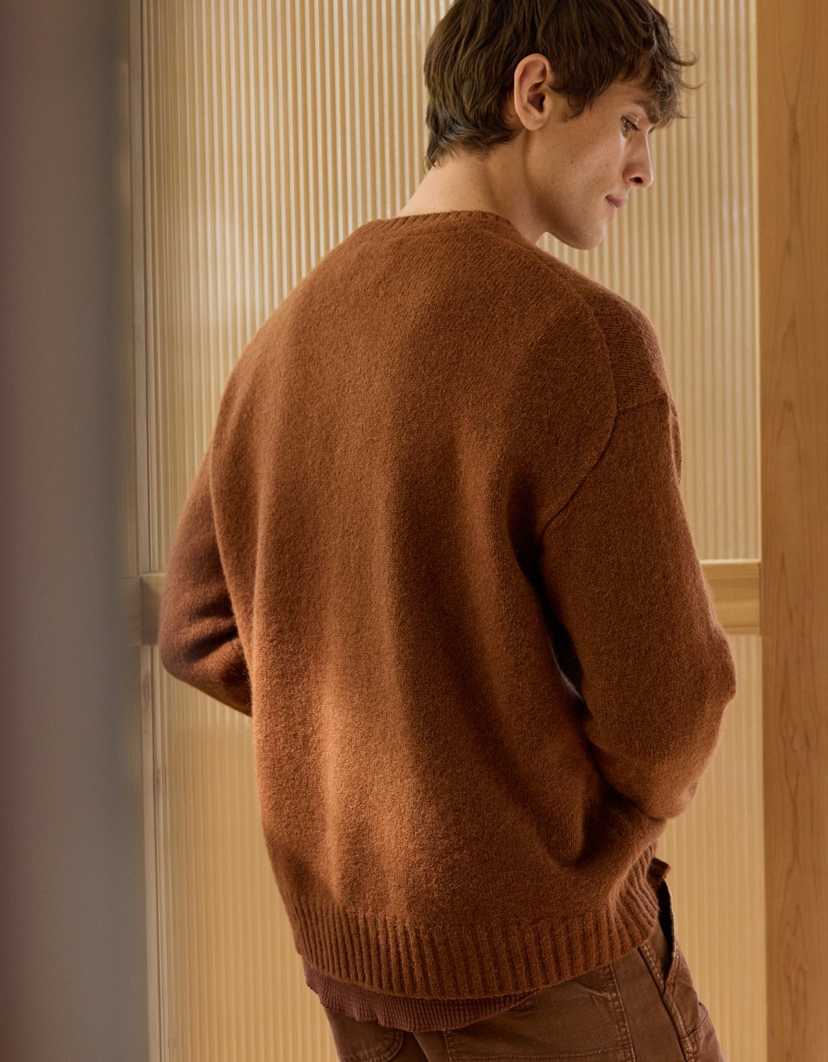 AE77 Premium Alpaca-Blend Sweater - image 2
