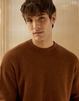 AE77 Premium Alpaca-Blend Sweater