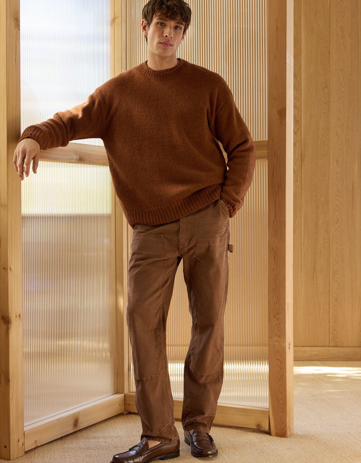 AE77 Premium Alpaca-Blend Sweater - image 5