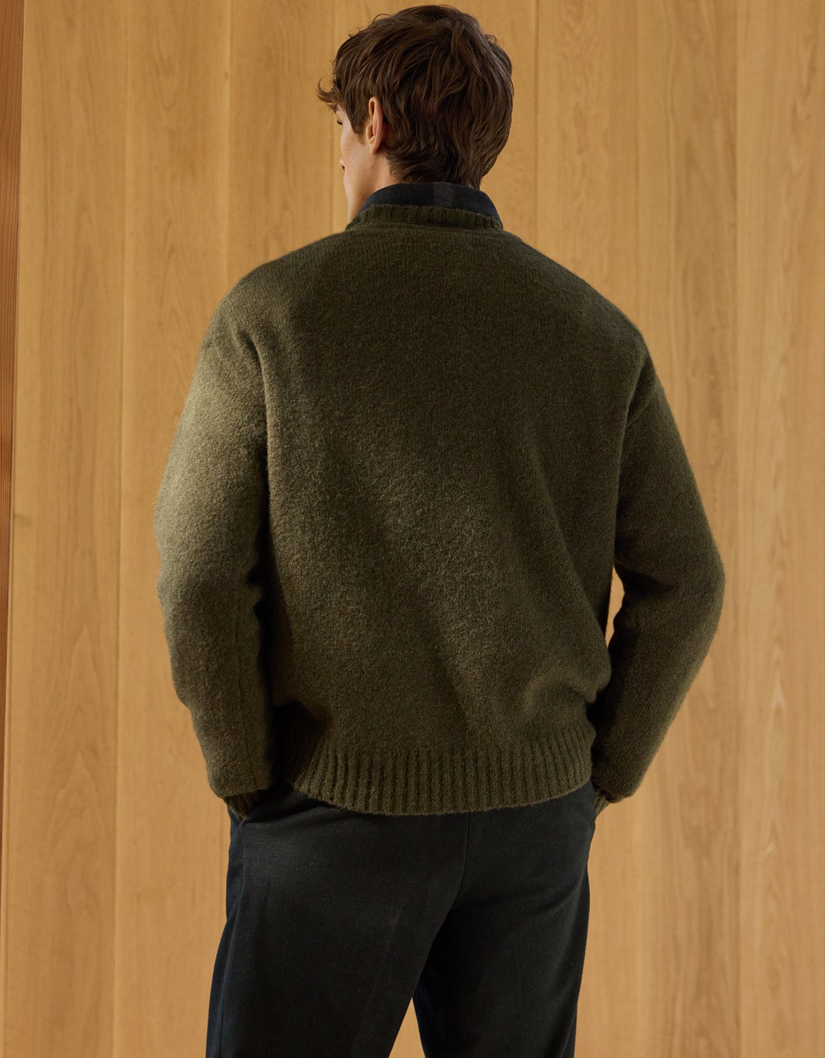 AE77 Premium Alpaca-Blend Sweater - image 2