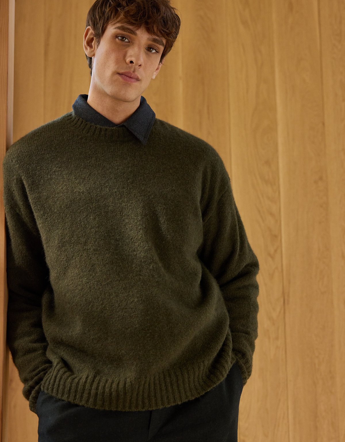 AE77 Premium Alpaca-Blend Sweater - image 5