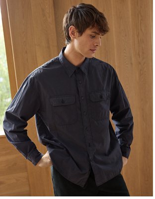 AE77 Premium Poplin Workshirt