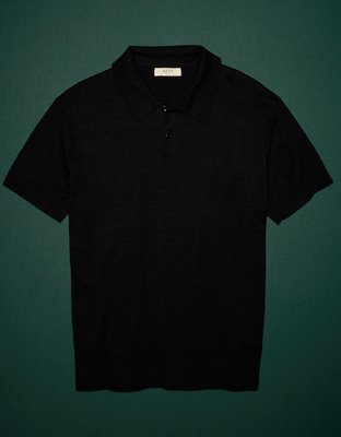 AE77 Premium Sweater Polo Shirt