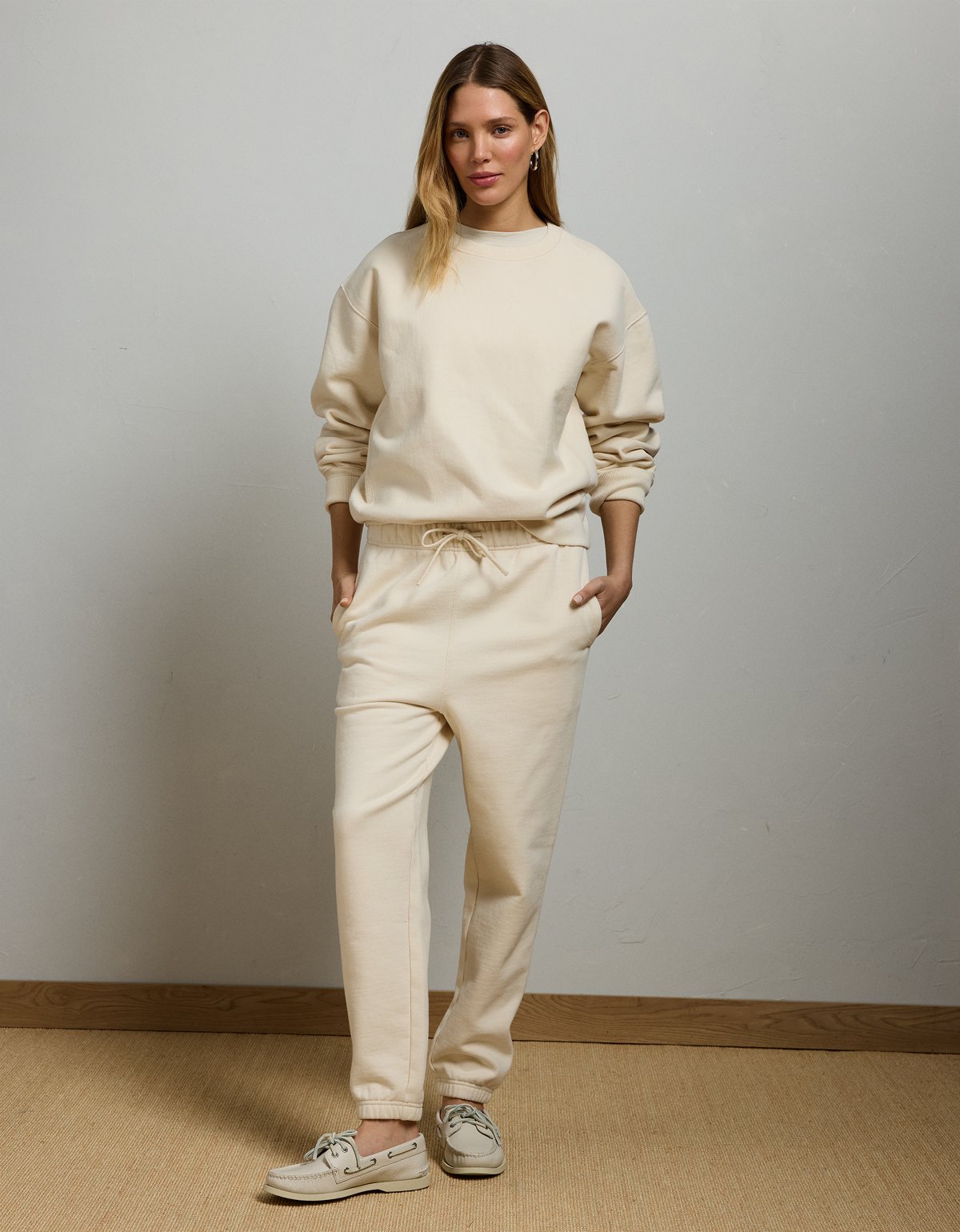 AE77 Premium Fleece Crew Neck Sweatshirt - image 2