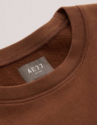 AE77 Premium Fleece Crew Neck Sweatshirt