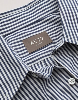 AE77 Premium Poplin Button-Up Shirt