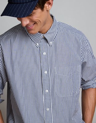 AE77 Premium Poplin Button-Up Shirt