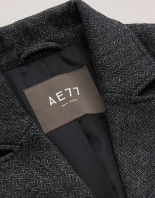 AE77 Premium Wool-Blend Top Coat