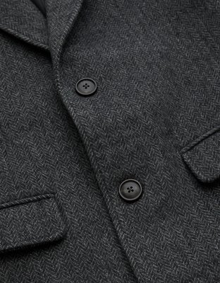 AE77 Premium Wool-Blend Top Coat