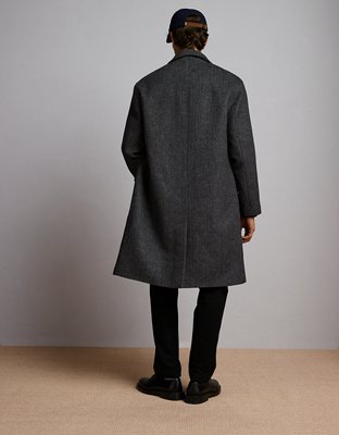AE77 Premium Wool-Blend Top Coat - image 2