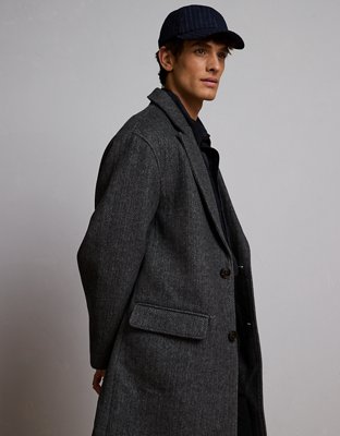 AE77 Premium Wool-Blend Top Coat - image 5