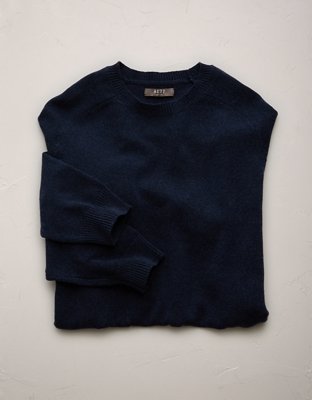 AE Cashmere-Blend Crew Neck Sweater