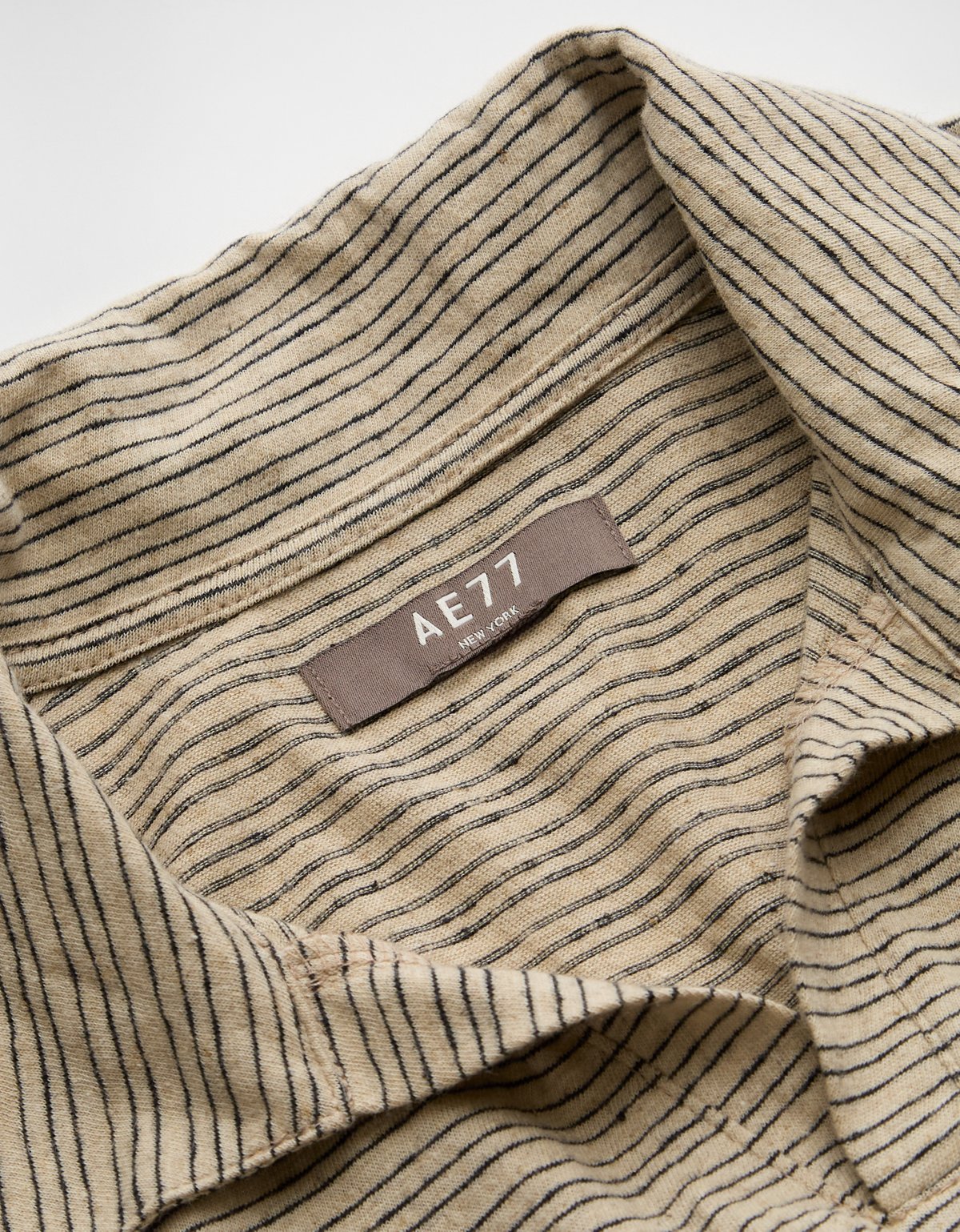 AE77 Premium Linen-Blend Polo Shirt - image 4