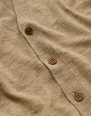 Cardigan en lin haut de gamme AE77