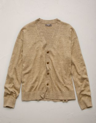 Cardigan en lin haut de gamme AE77