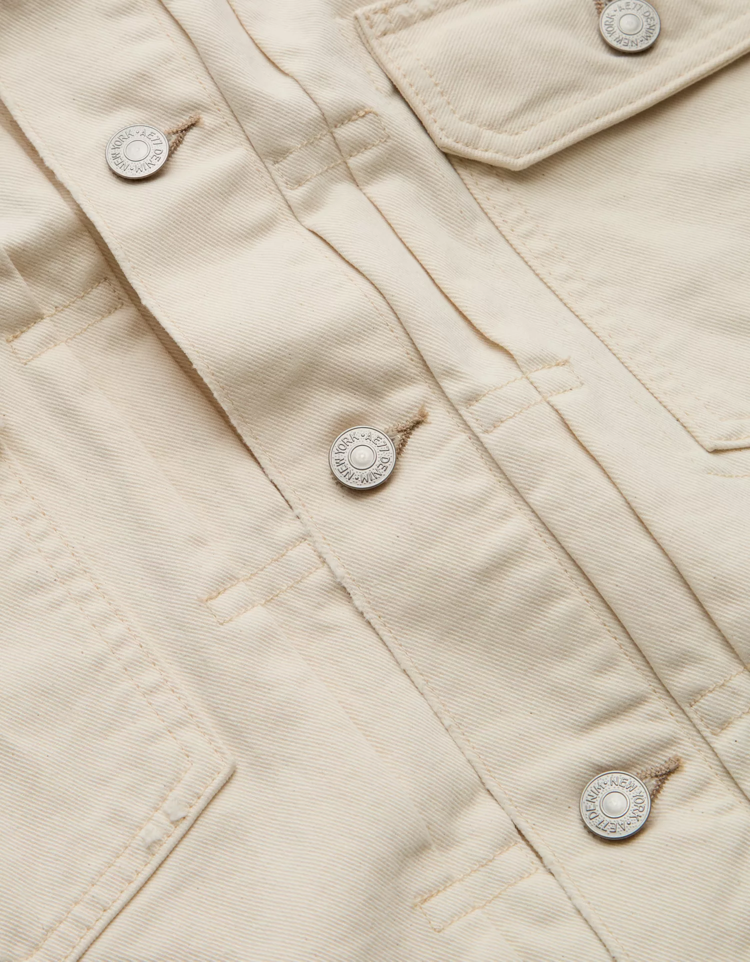 AE77 Premium Slim Fit Denim Trucker Jacket - thumbnail 7