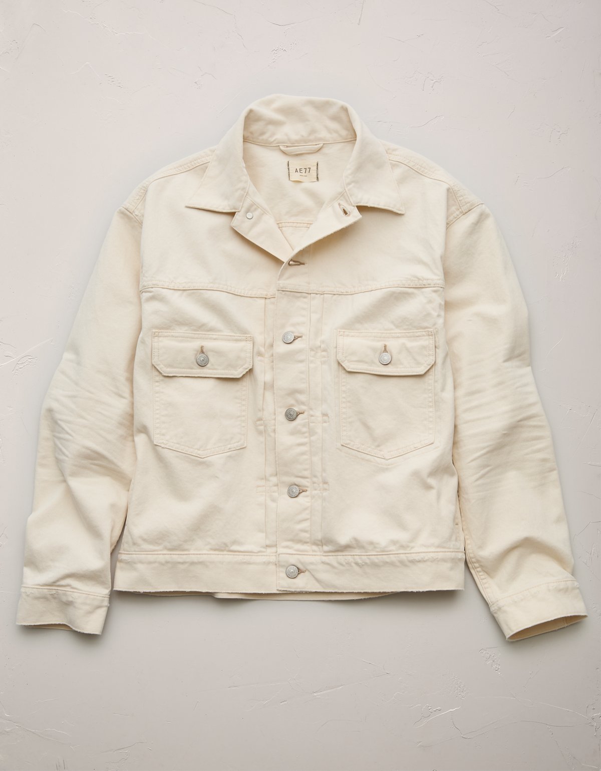 AE77 Premium Slim Fit Denim Trucker Jacket - image 3