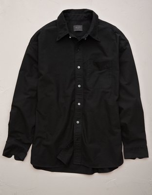 AE77 Premium Relaxed Oxford Button-Up Shirt