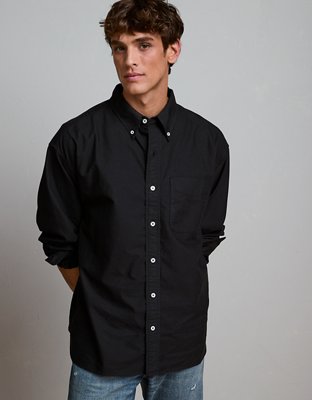 AE77 Premium Relaxed Oxford Button-Up Shirt