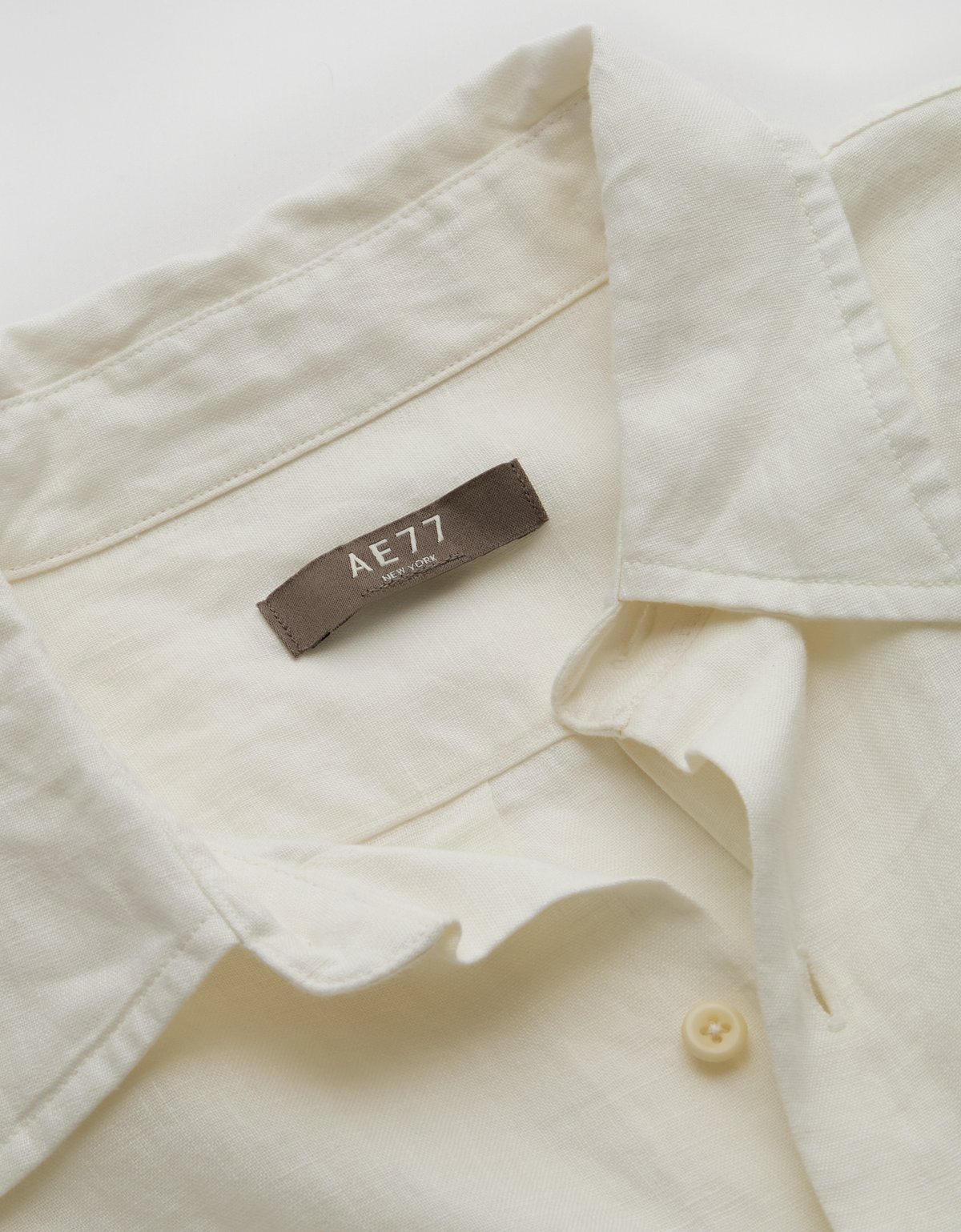AE77 Premium Relaxed Linen Button-Up Shirt - image 4
