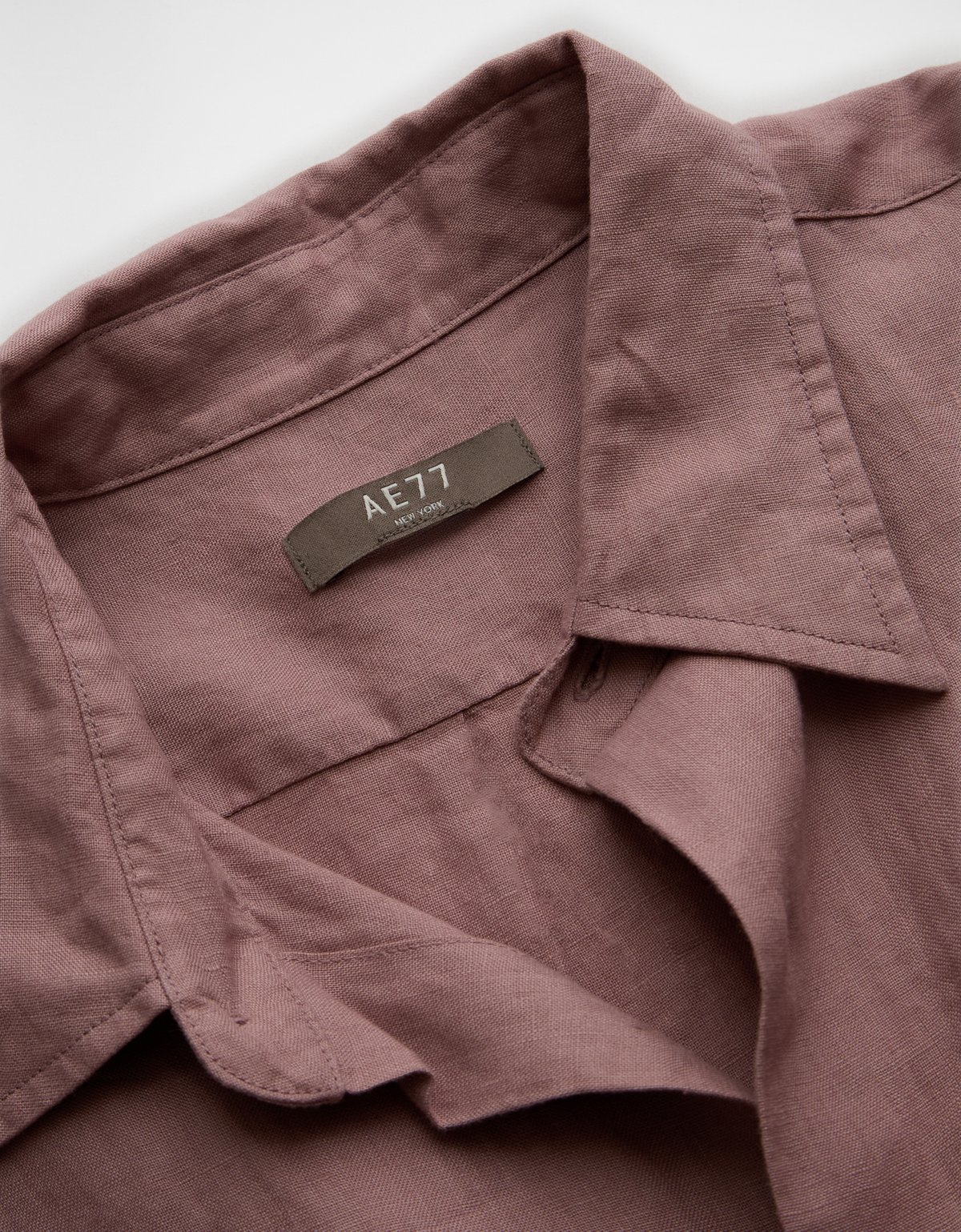 AE77 Premium Relaxed Linen Button-Up Shirt - image 4