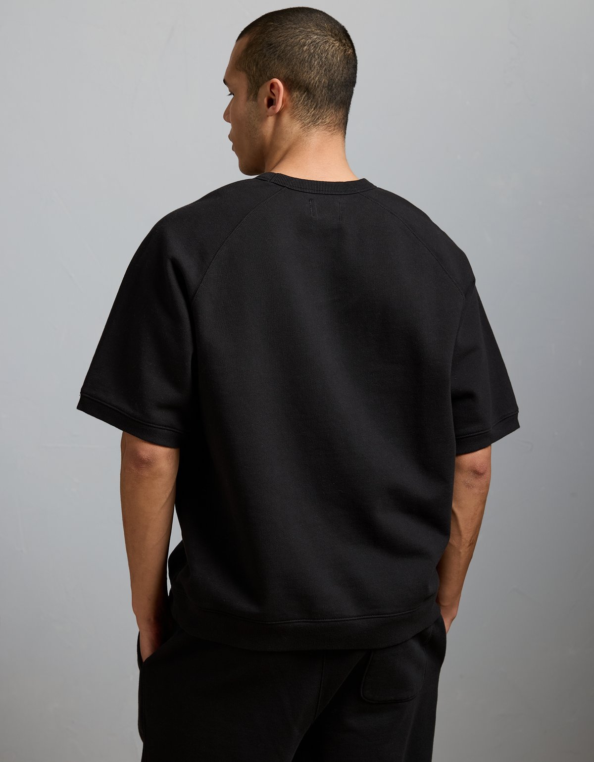 AE77 Premium Short-Sleeve Sweatshirt - image 2
