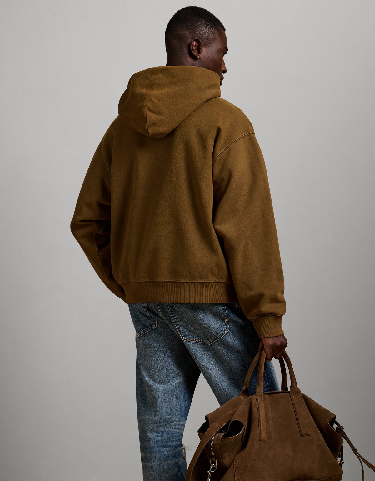 AE77 Premium Cropped Hoodie - image 2