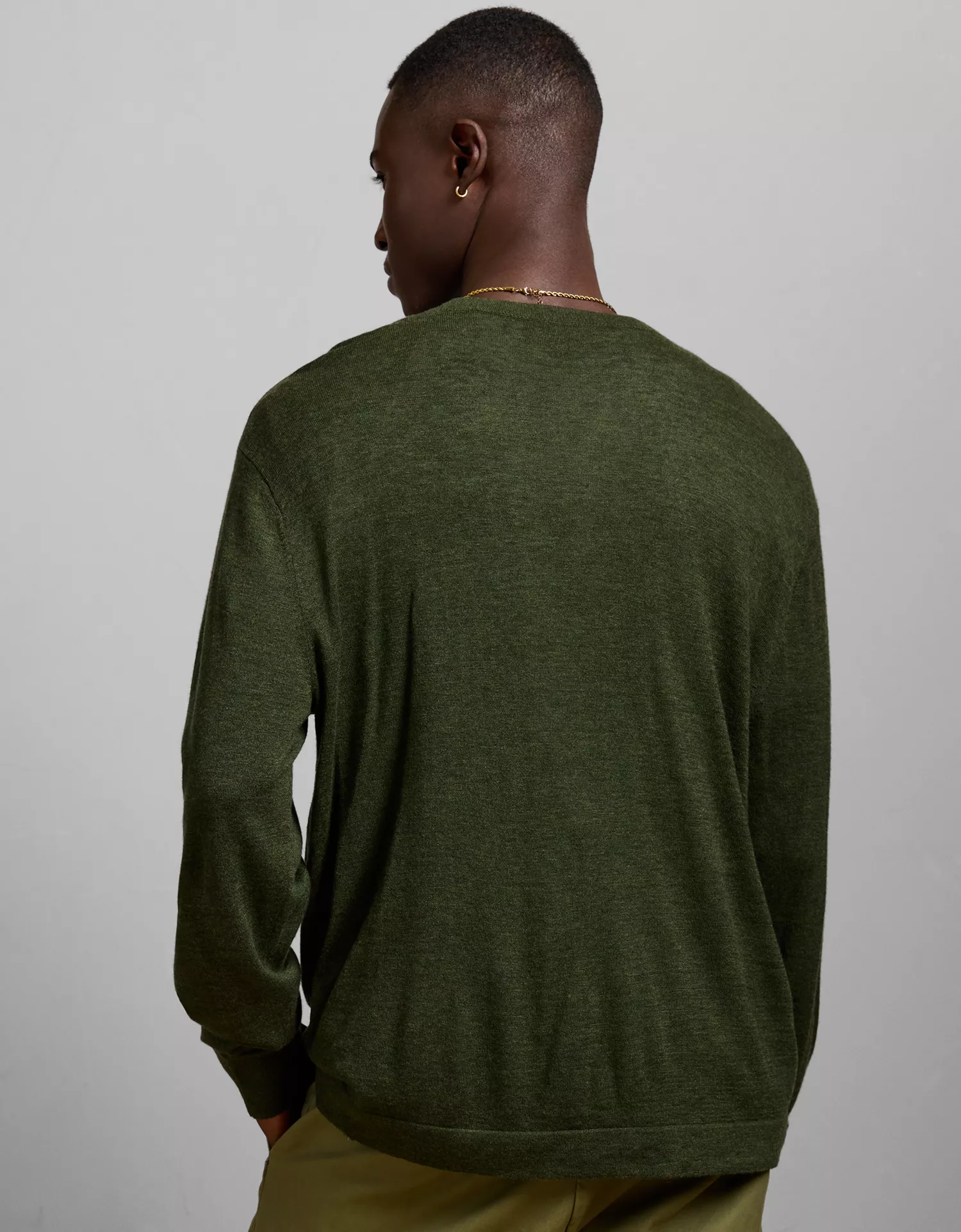 AE77 Premium Merino Wool Sweater - thumbnail 9