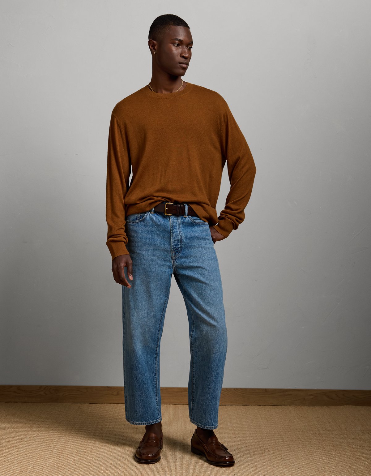 AE77 Premium Merino Wool Sweater - image 5