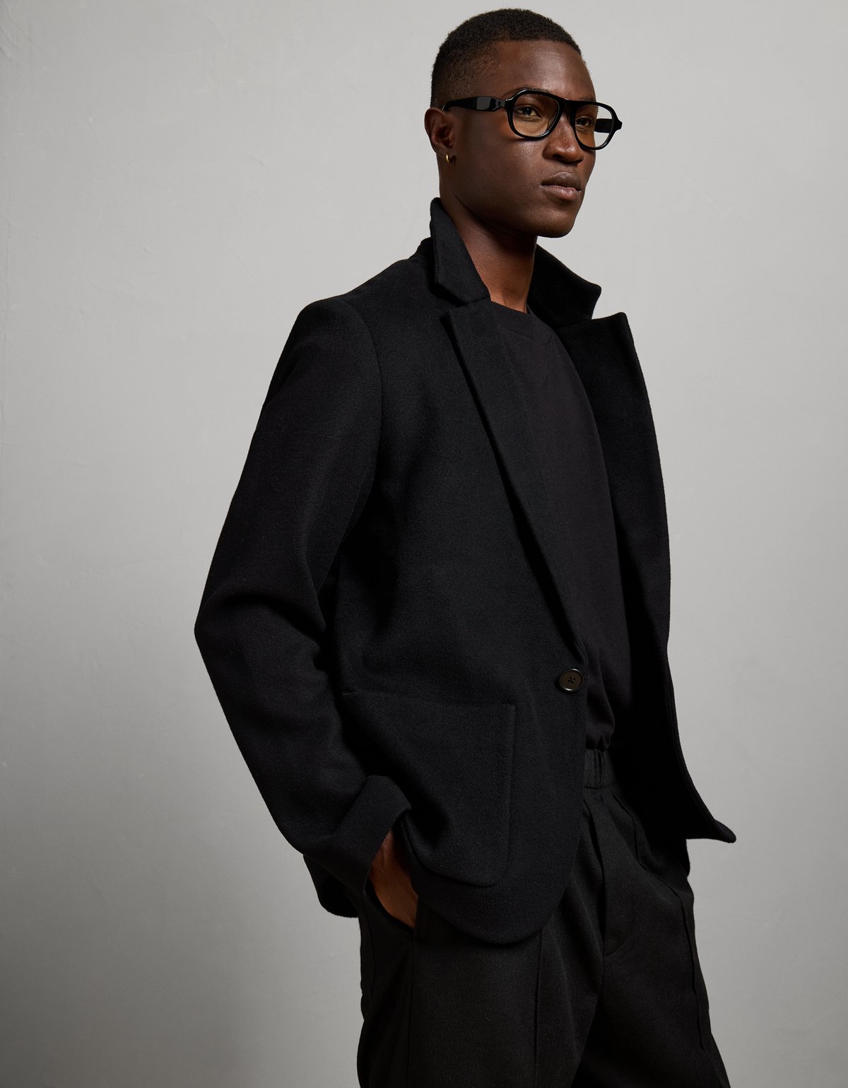 AE77 Premium Wool-Blend Blazer - image 5
