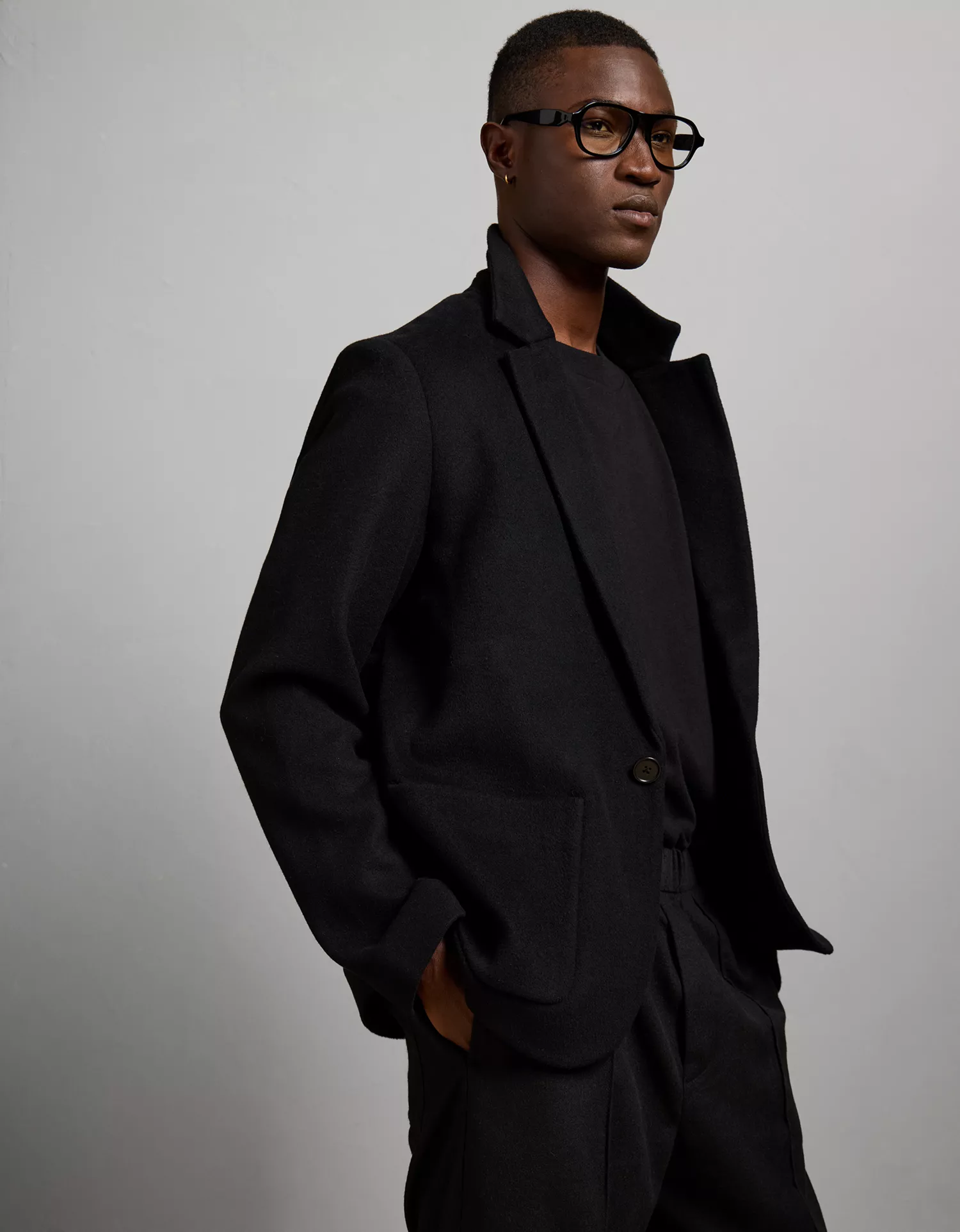 AE77 Premium Wool-Blend Blazer - thumbnail 5