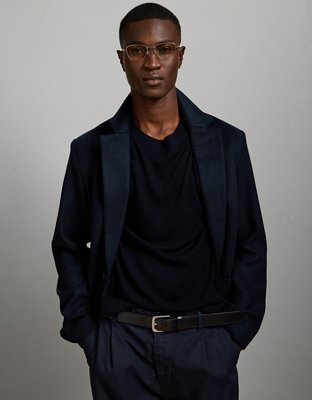 Blazer en mélange de laine haut de gamme AE77