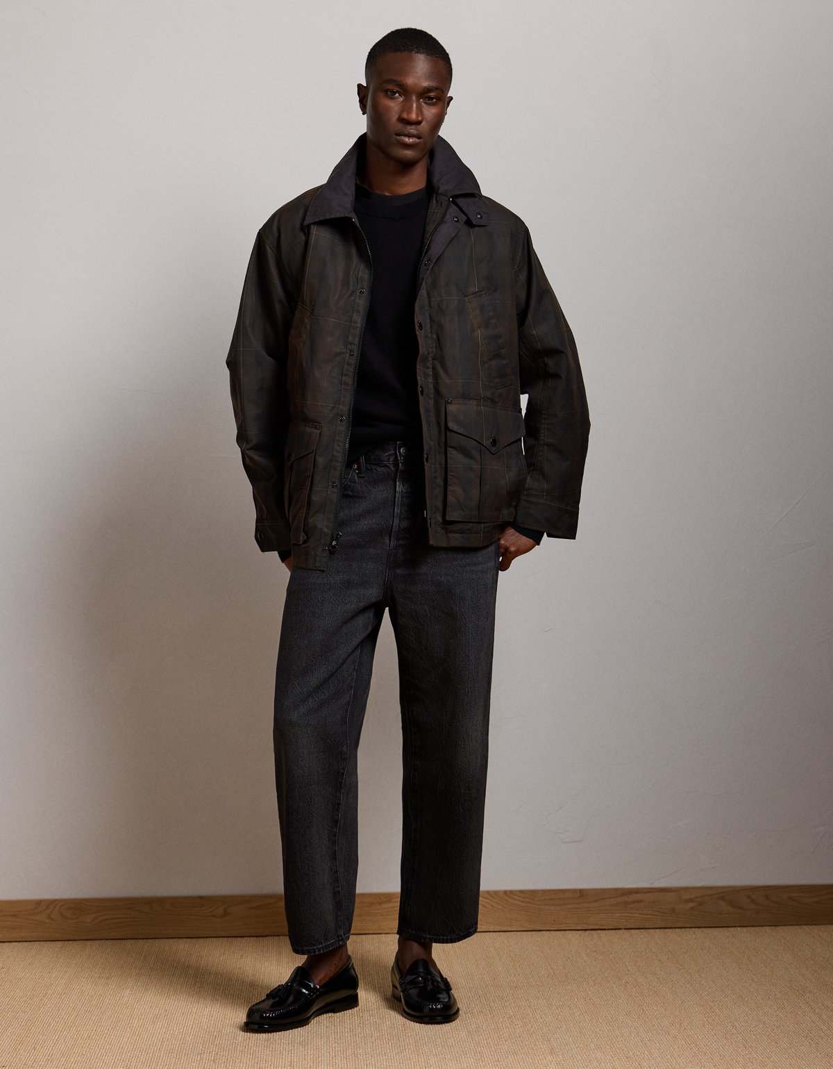 AE77 Waxed Field Jacket - image 5
