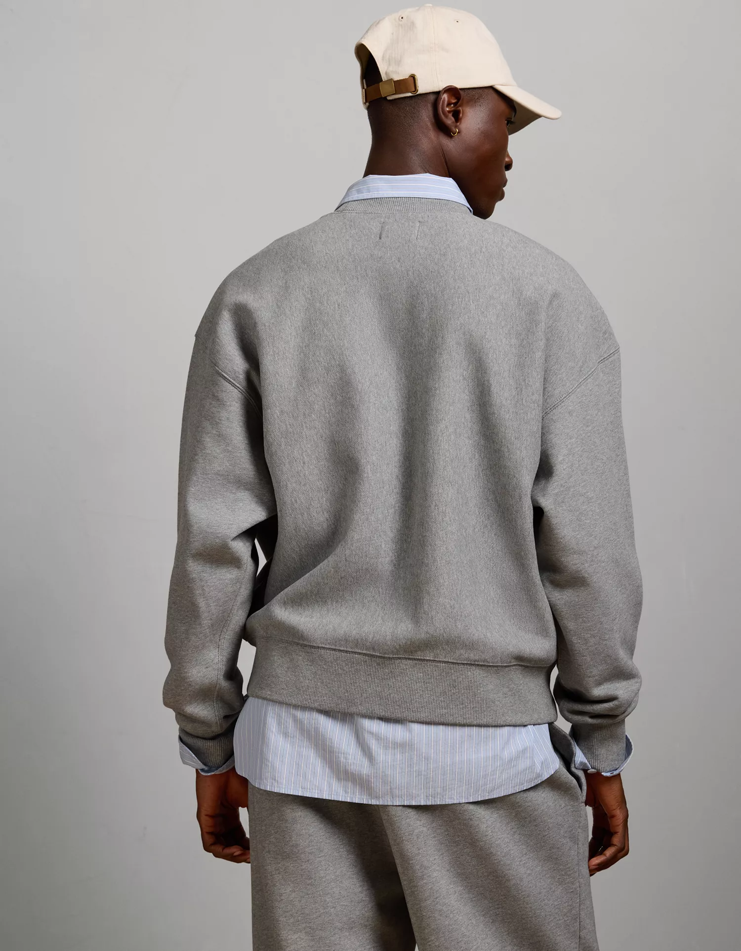 AE77 Premium Oversized Crewneck Sweatshirt - thumbnail 2