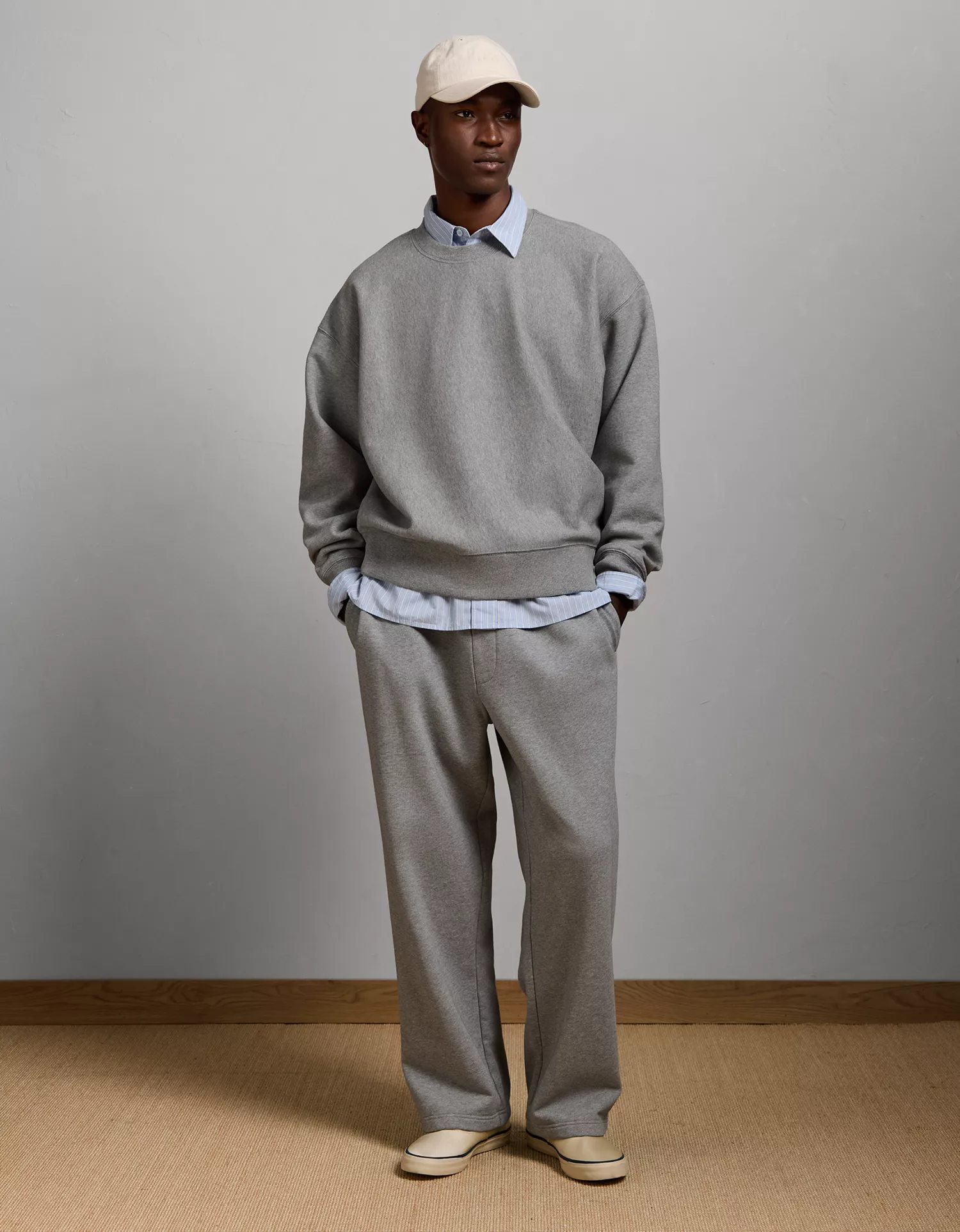 AE77 Premium Oversized Crewneck Sweatshirt - thumbnail 5